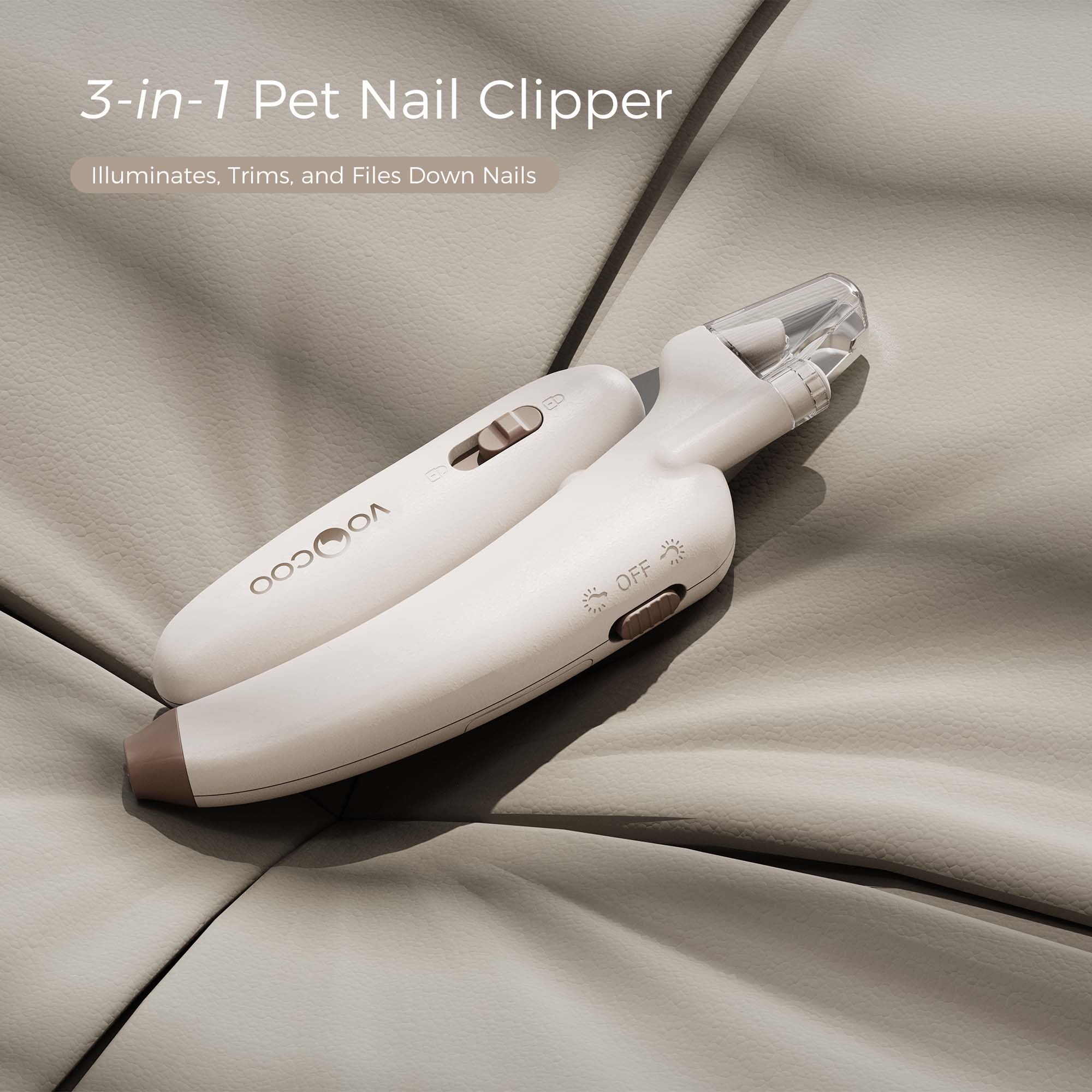 3-IN-1 Pet Nail Clipper