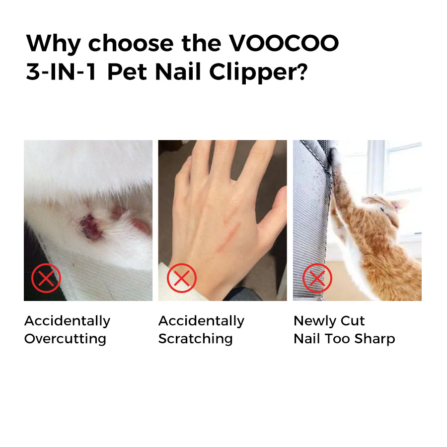 3-IN-1 Pet Nail Clipper